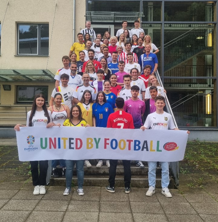 Trikottag am Berufsschulzentrum Waldkirch unter dem Motto "United for Football"